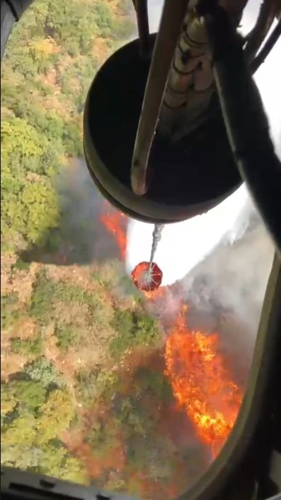 İznik&rsquo;te orman yangını başladı, m&uuml;dahale s&uuml;r&uuml;yor
