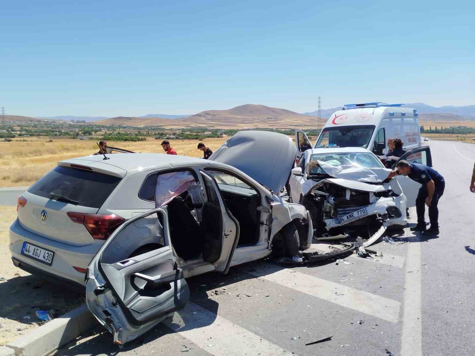 Elazığ’da trafik kazası: 7 yaralı