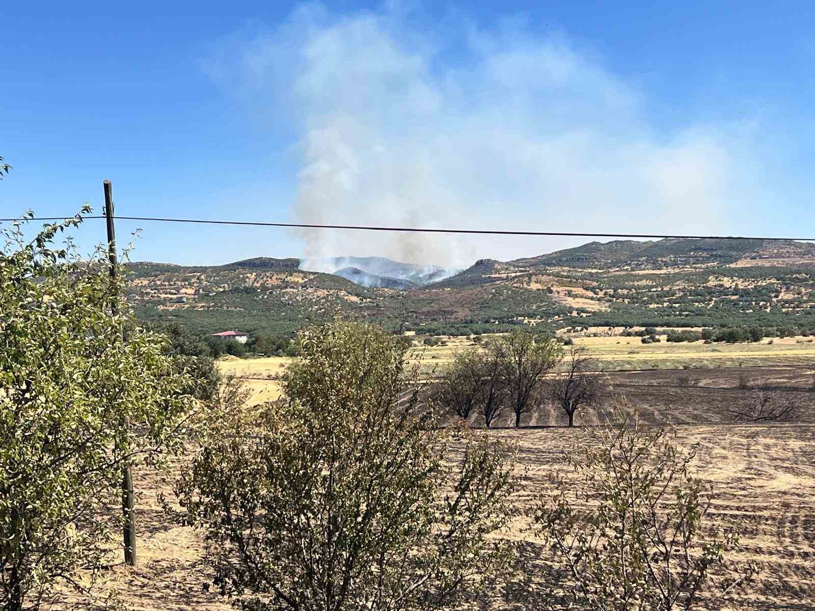 Diyarbakır&rsquo;da 2 kırsal mahallede orman orman yangını, yerleşim yerlerinde tedbir alındı
