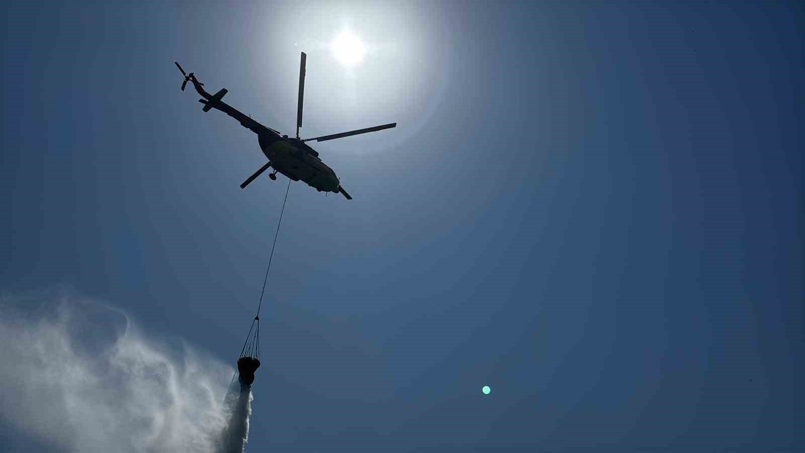 Bolu&rsquo;da ormanlık alanda &ccedil;ıkan yangın b&uuml;y&uuml;meden s&ouml;nd&uuml;r&uuml;ld&uuml;
