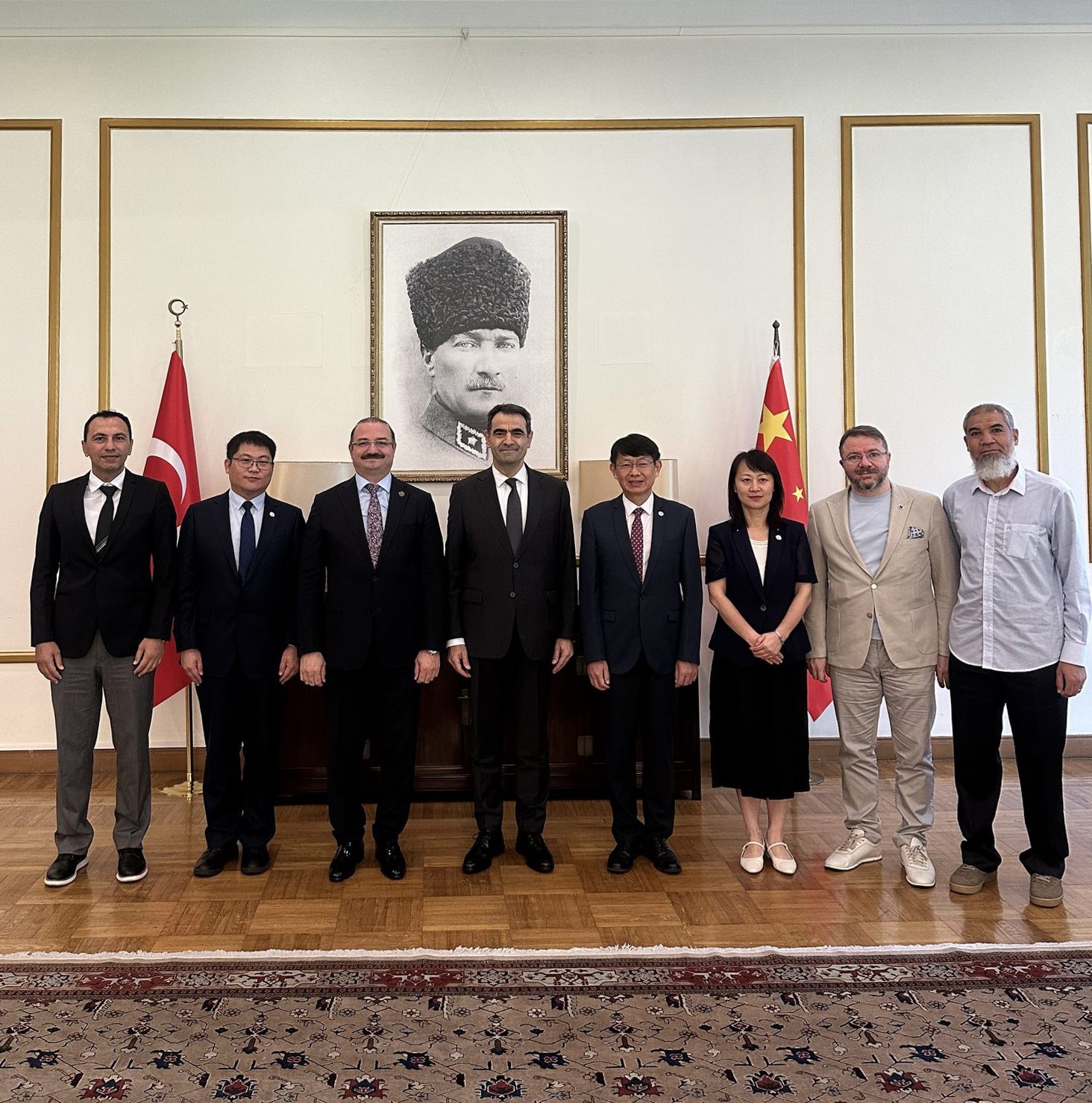 Atat&uuml;rk &Uuml;niversitesinden &Ccedil;in&rsquo;e akademik ziyaret
