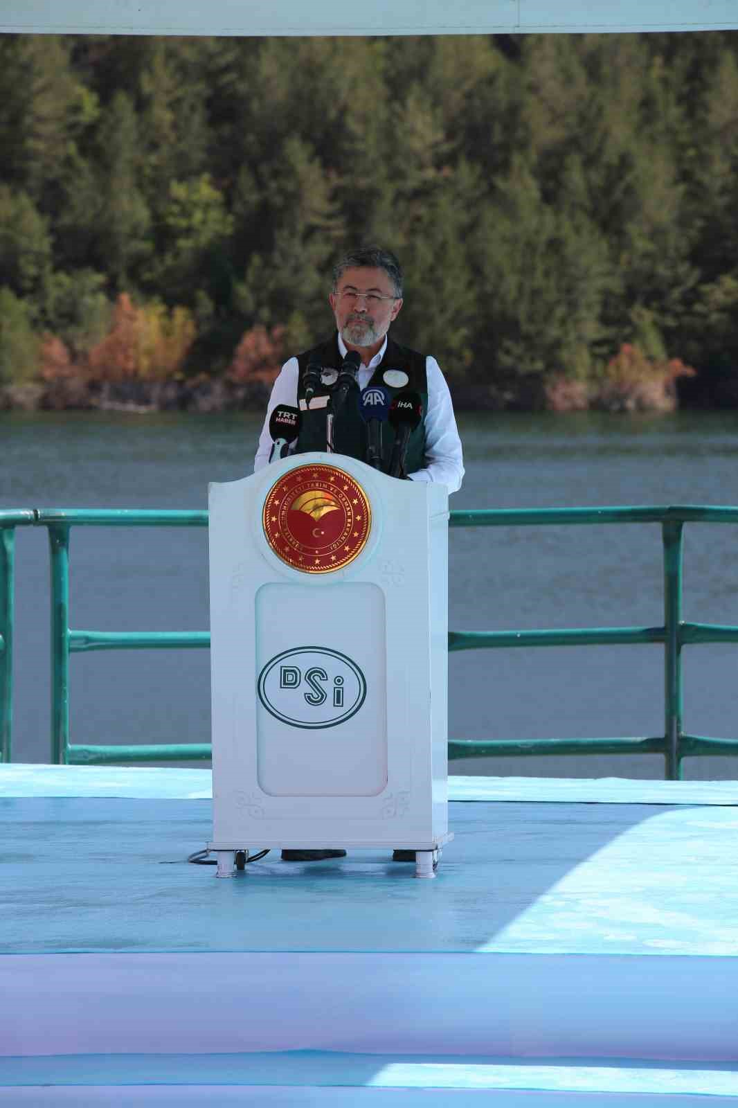 Tarım ve Orman Bakanı İbrahim Yumaklı:
