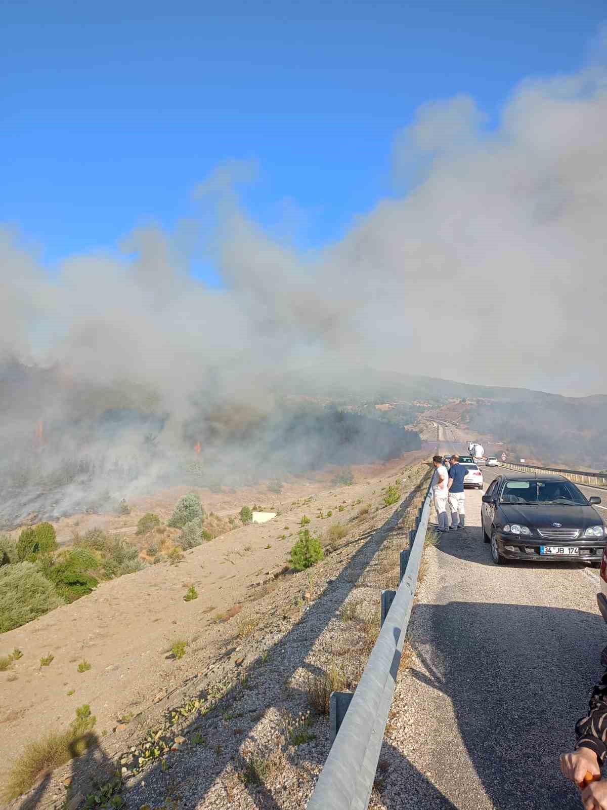 Karabük’te orman yangını