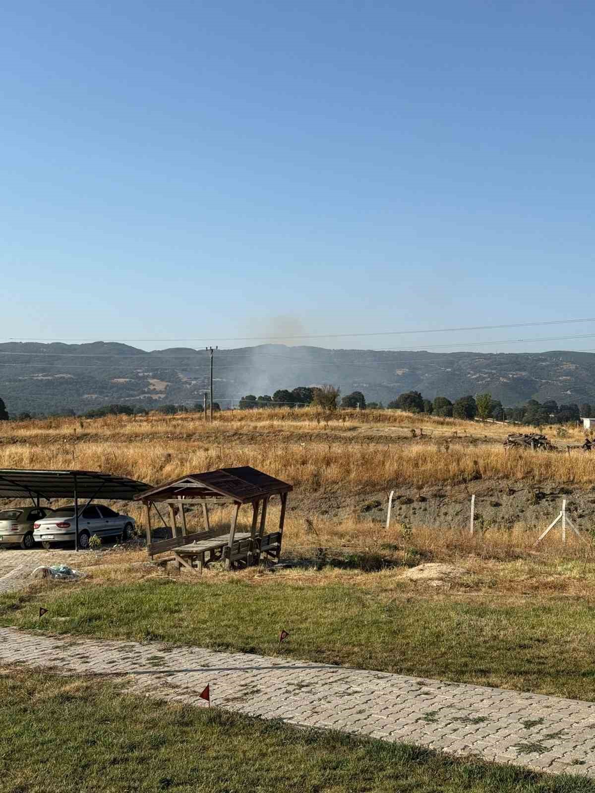 Bilecik’te çıkan yangın kontrol altında