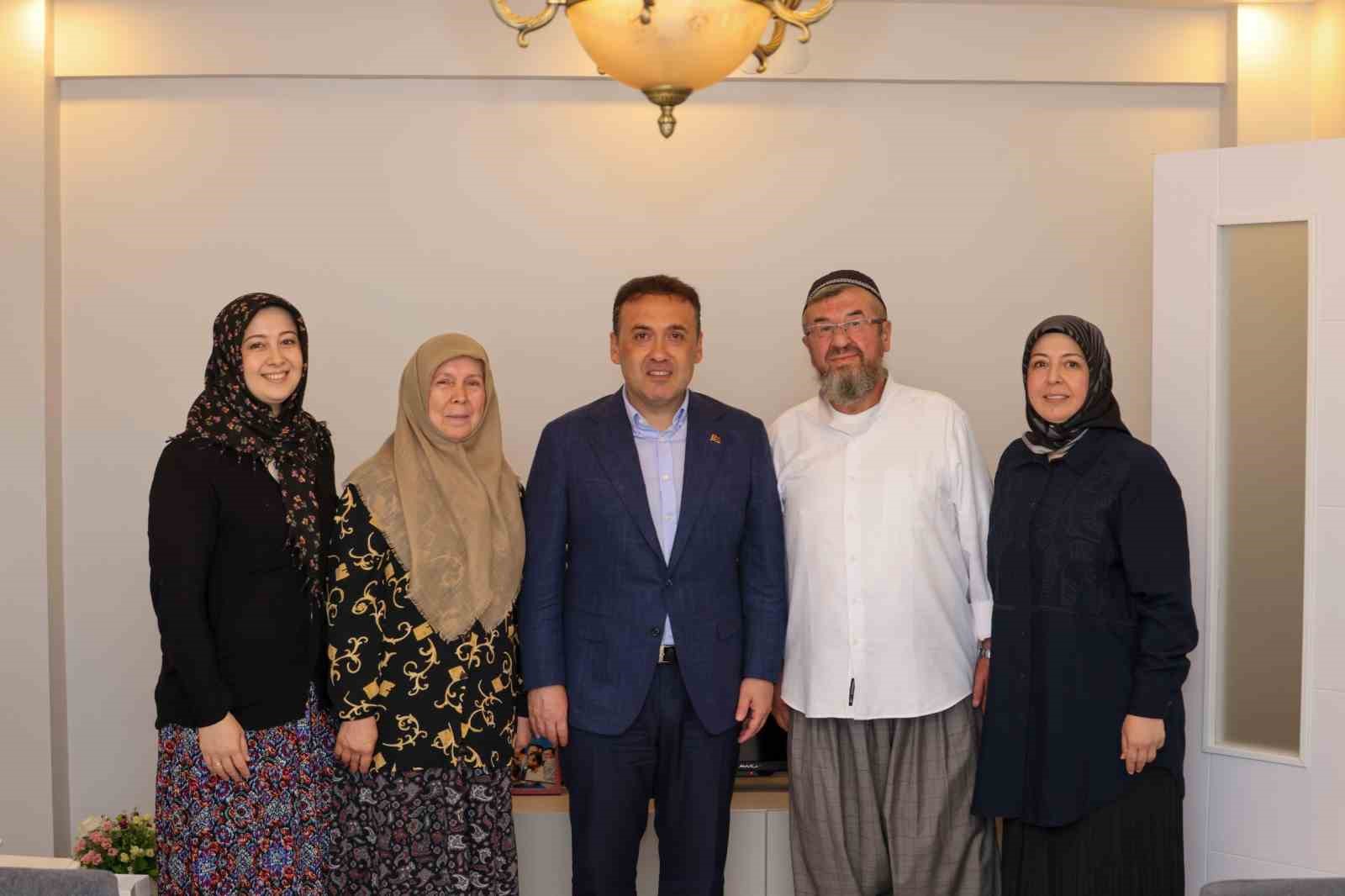 Vali Sözer, gazinin evinde minnet duygusunu ifade etti