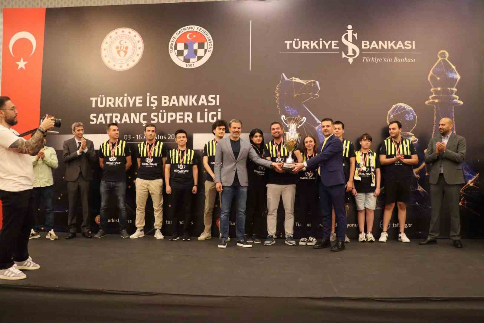Türkiye İş Bankası Satranç Süper Ligi’nde şampiyon Bayegan Pendik Spor Kulübü