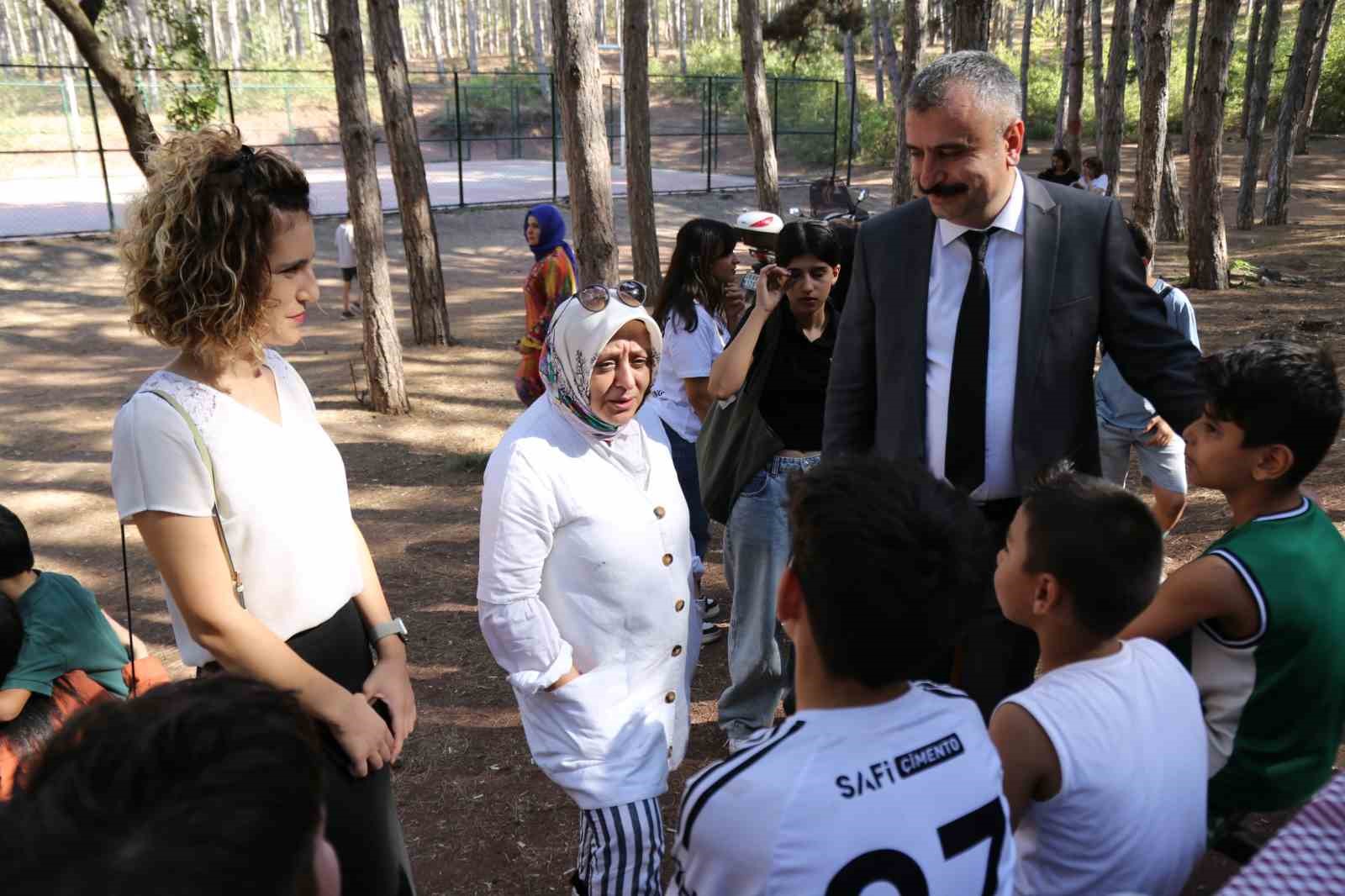 Çocuk Hizmetleri Genel Müdürü Kara, çocuklarla piknikte buluştu
