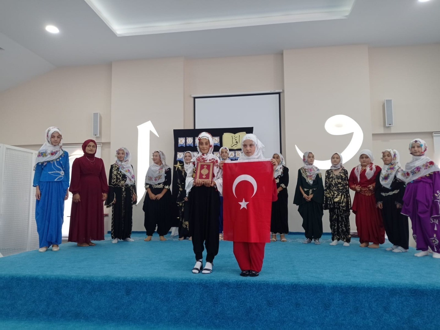 Yaz Kur’an Kursu kapanış programı coşkuyla gerçekleşti
