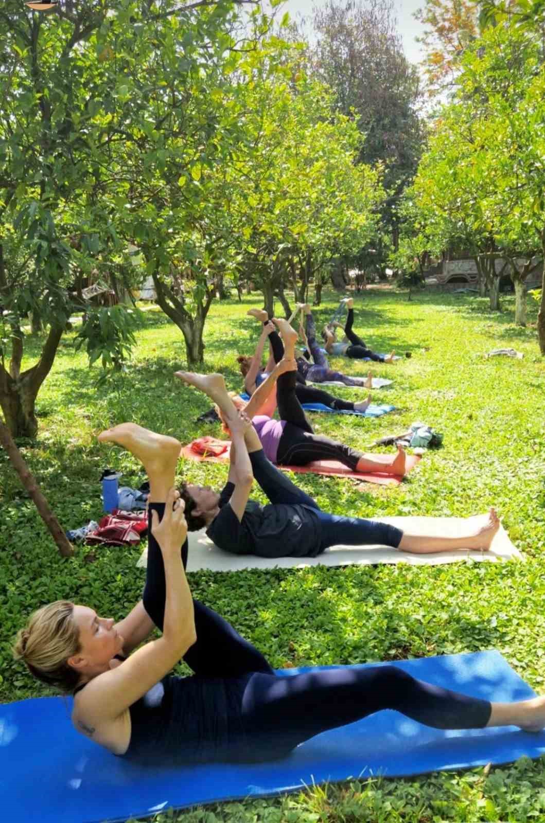 Çıralı’da yoga ve pilates buluşması