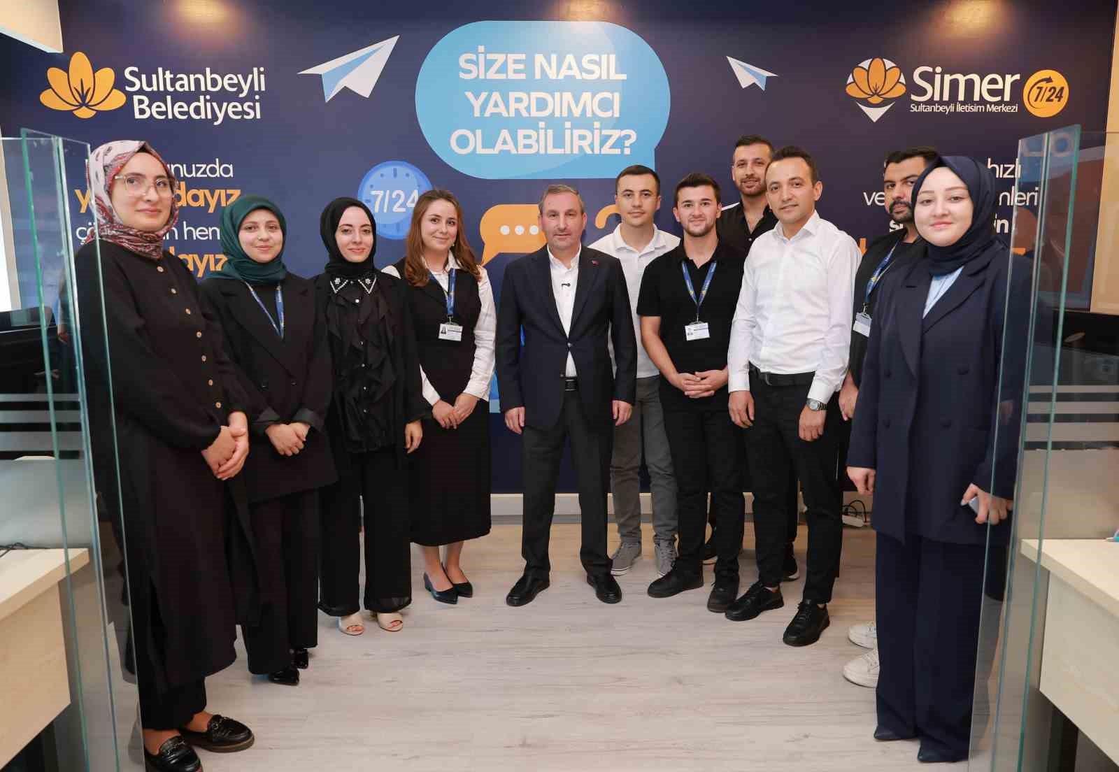 Sultanbeyli İletişim Merkezi SİMER 7/24 hizmete başladı
