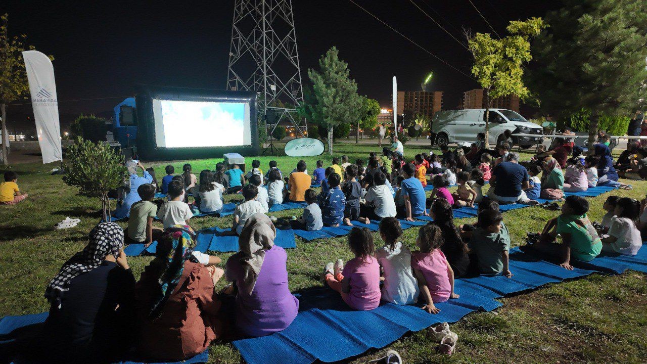 Adıyaman Belediyesinden açık hava sinema gecesi