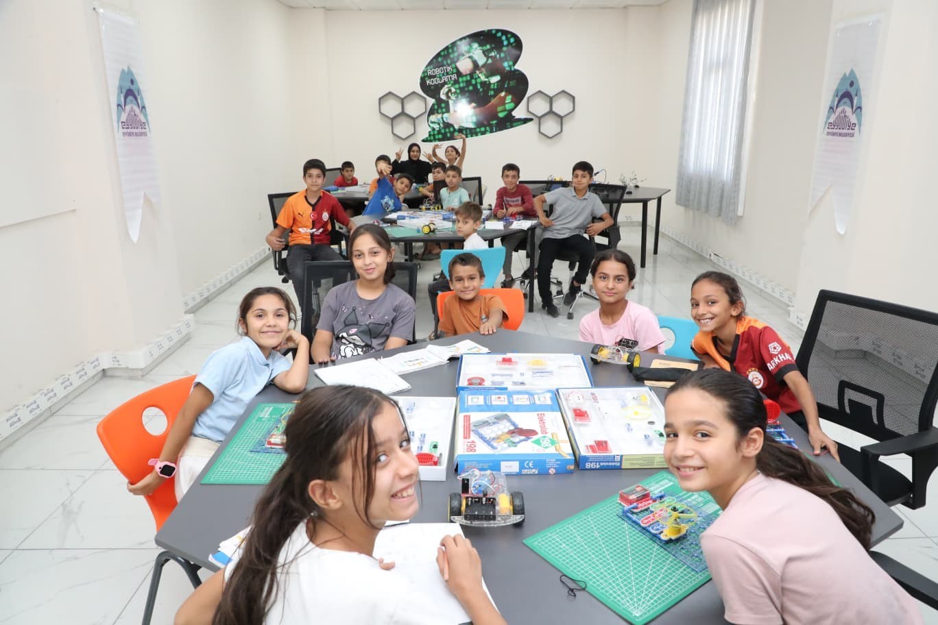Geleceğin teknoloji liderleri Eyyübiye’de yetişiyor