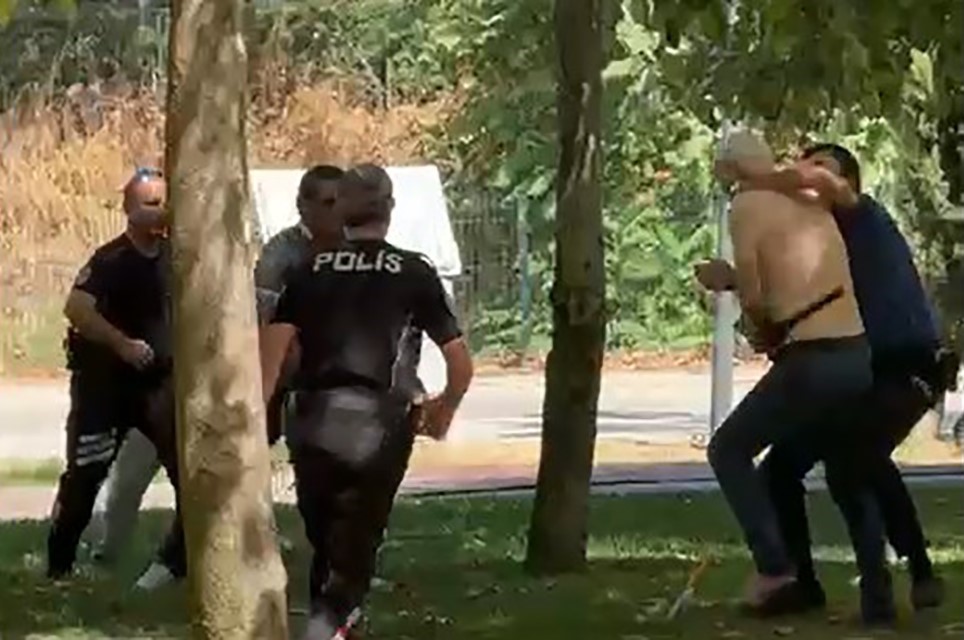 Turgutlu’da film sahnelerini aratmayan anlar