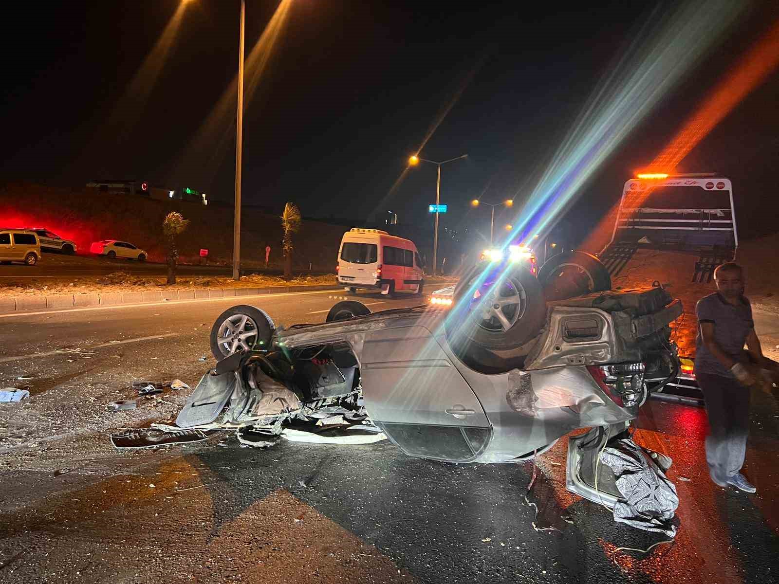 Kahramanmaraş’ta trafik kazası: 1 ağır yaralı