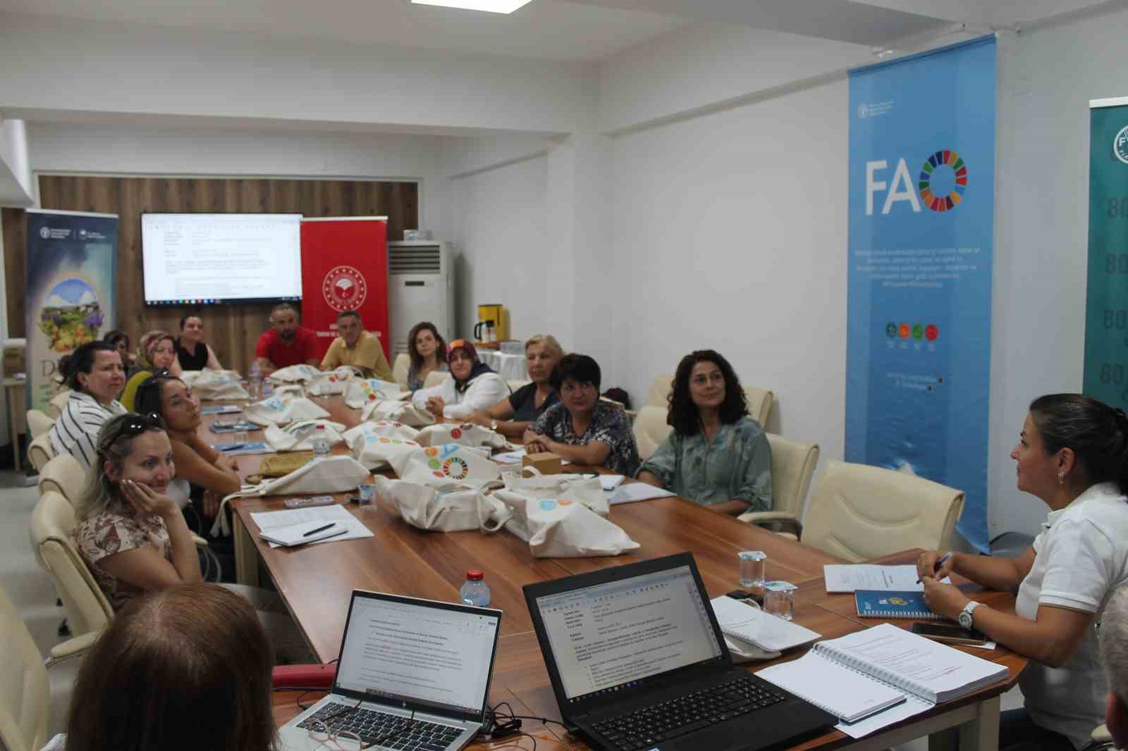 FAO girişimcilik ve arıcılık eğitim sona erdi