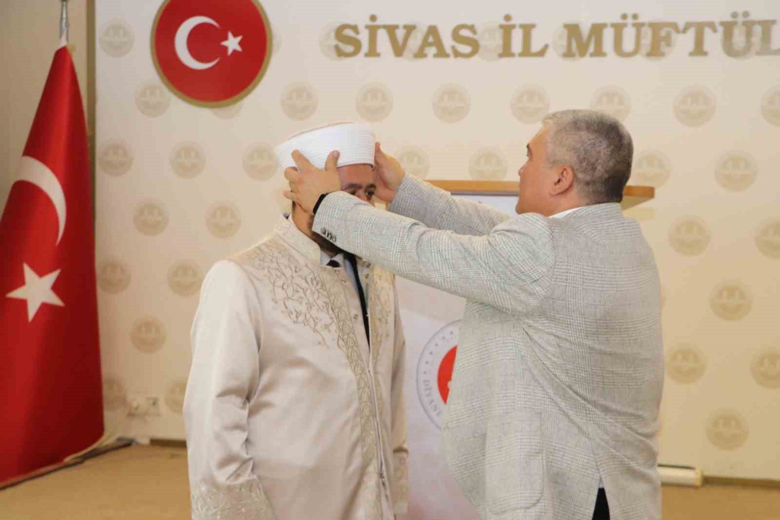 Sivas M&uuml;ft&uuml;l&uuml;ğ&uuml;nde g&ouml;rev değişimi
