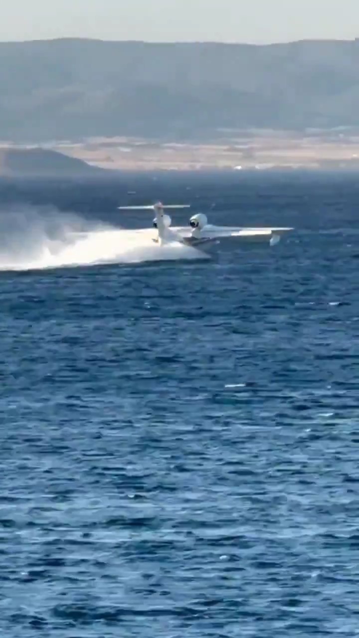 Çanakkale’de devam eden orman yangınına havadan ve karadan yoğun müdahale devam ediyor