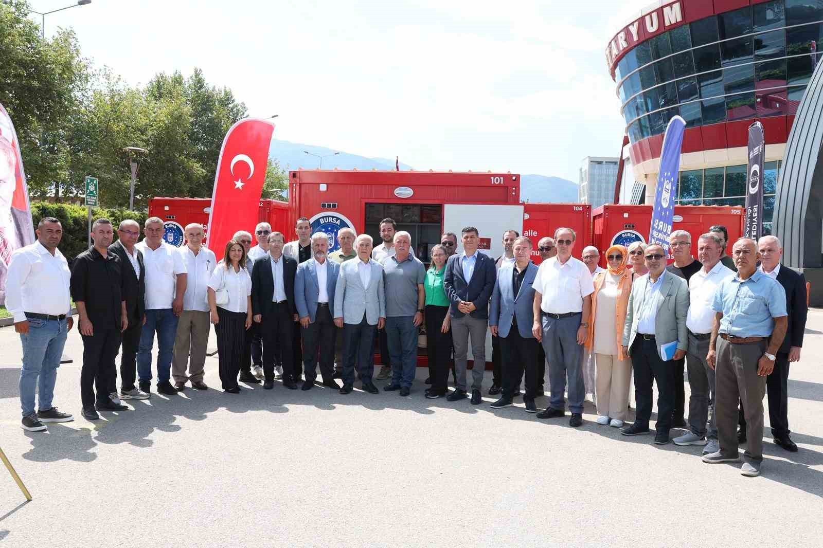 Bursa&rsquo;da afet seferberliği
