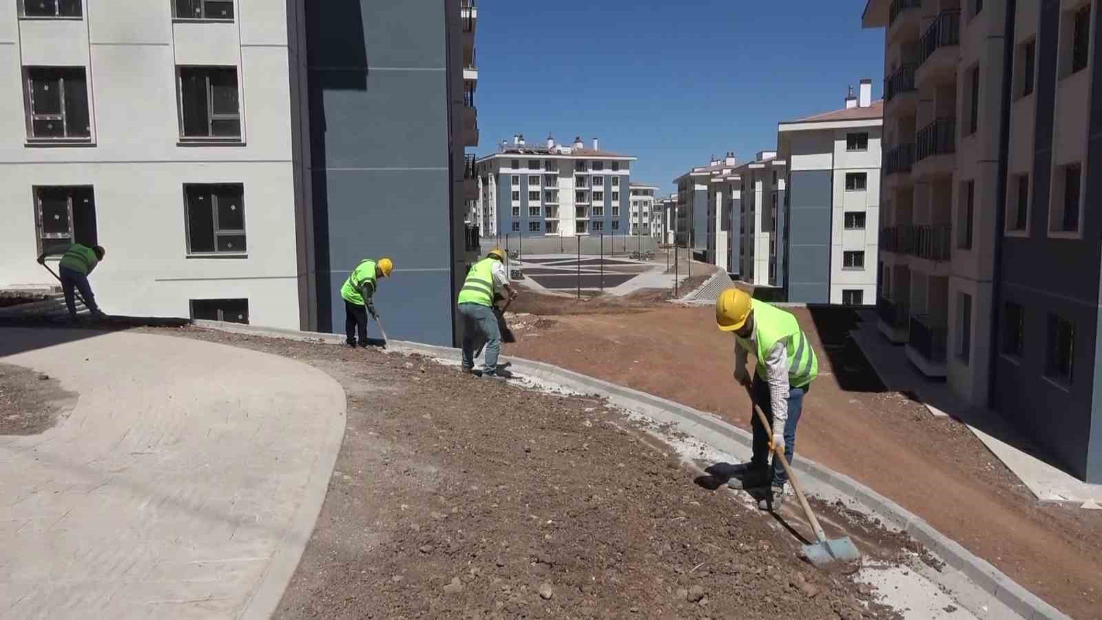 Adıyaman İndere Toplu Konutları&rsquo;nda sona gelindi
