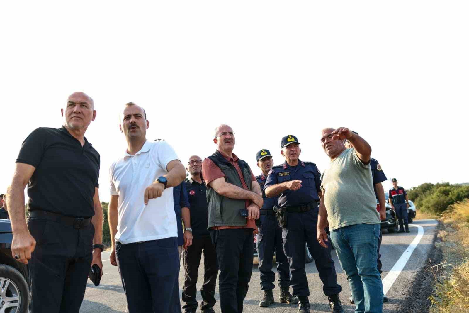 Vali Toraman tahliye edilen köylere geri dönen vatandaşları ziyaret etti