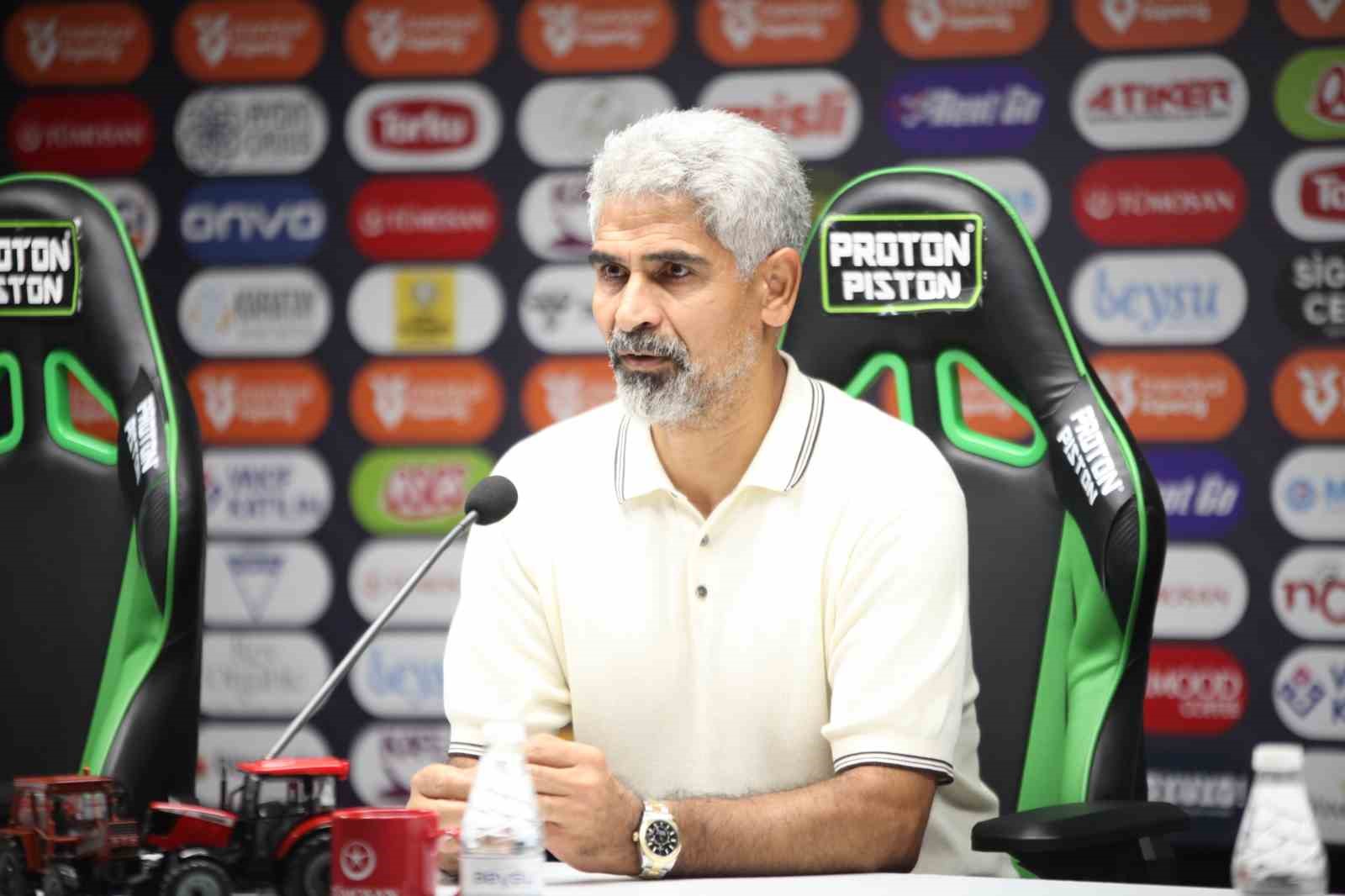 İsmet Taşdemir: "Kırılma anlarında genelde ibre Konyaspor’a döndü, biz orayı kıramadık"