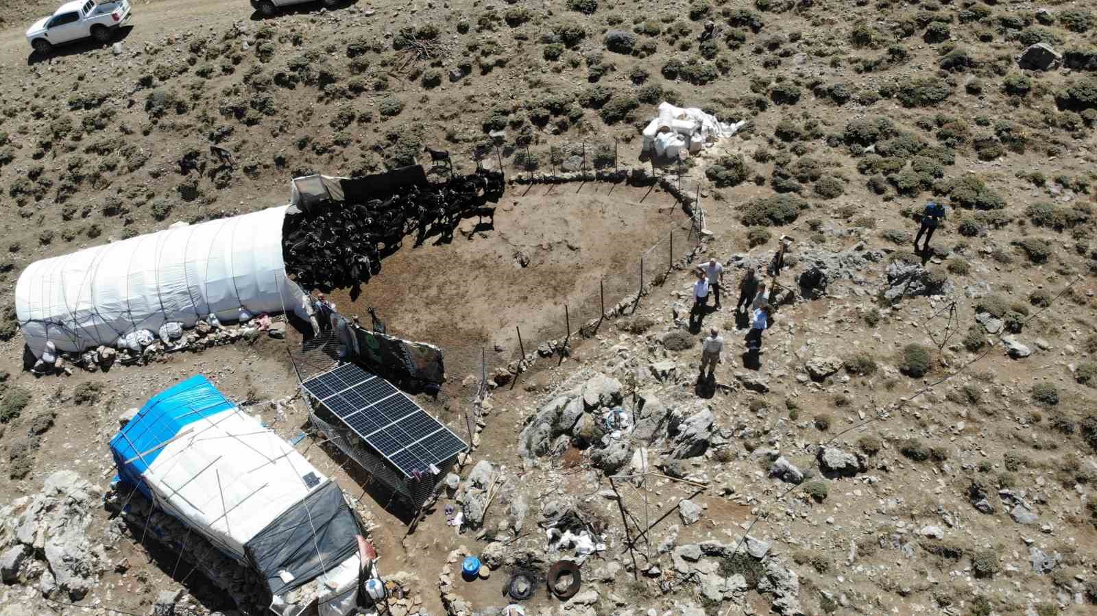 Güneşten gelen enerji, yaylalarda hayatı kolaylaştırıyor