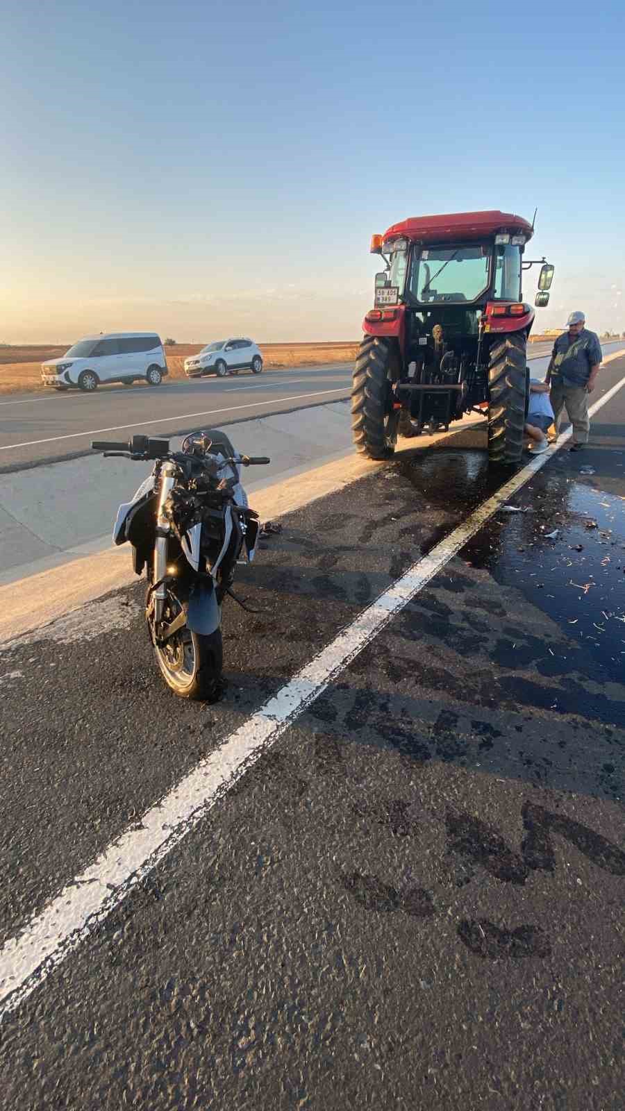 Muratlı &ccedil;evreyolunda trafik kazası: 1 yaralı
