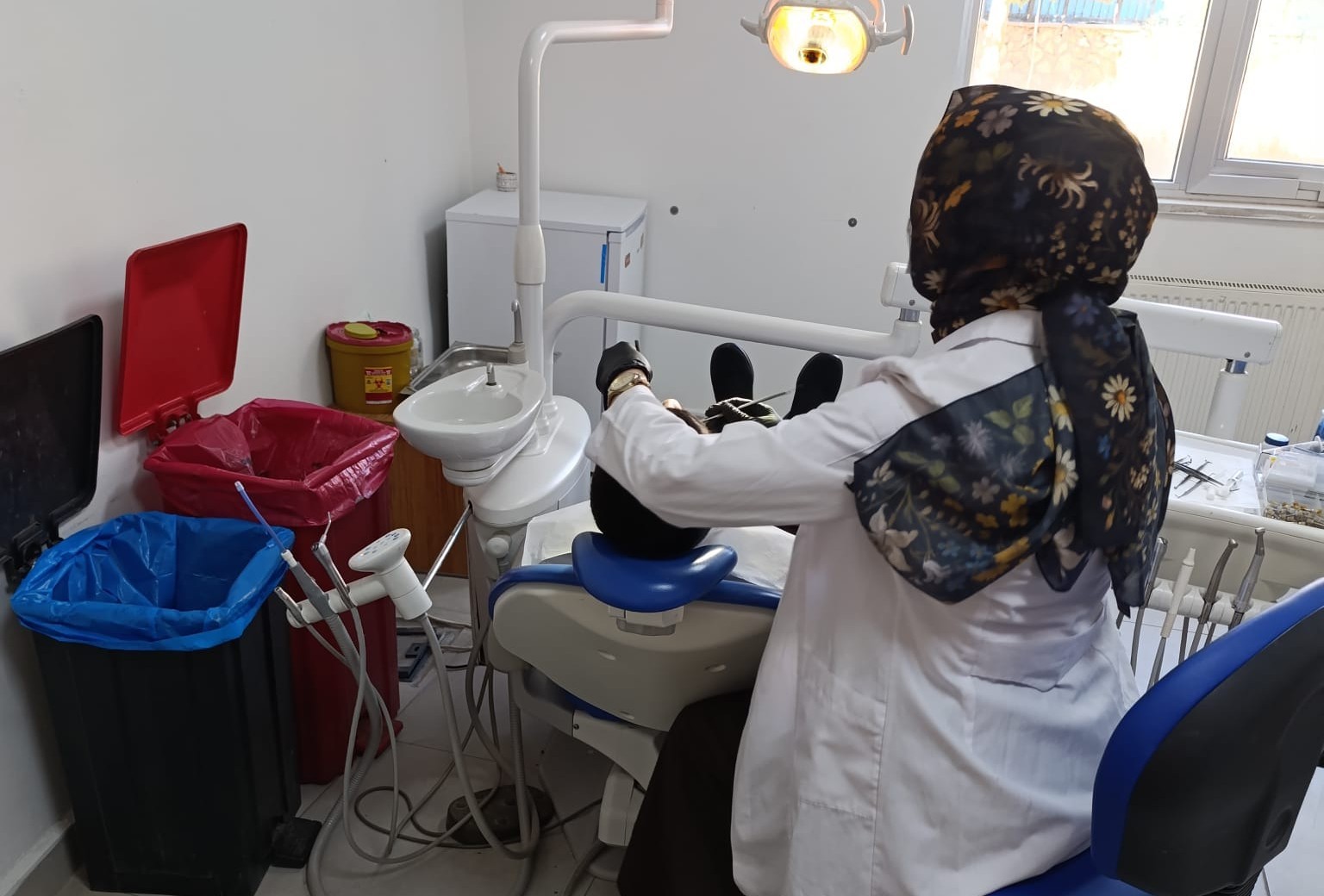 Kahta Ağız ve Diş Sağlığı Merkezi&rsquo;nde gece mesaisi başladı
