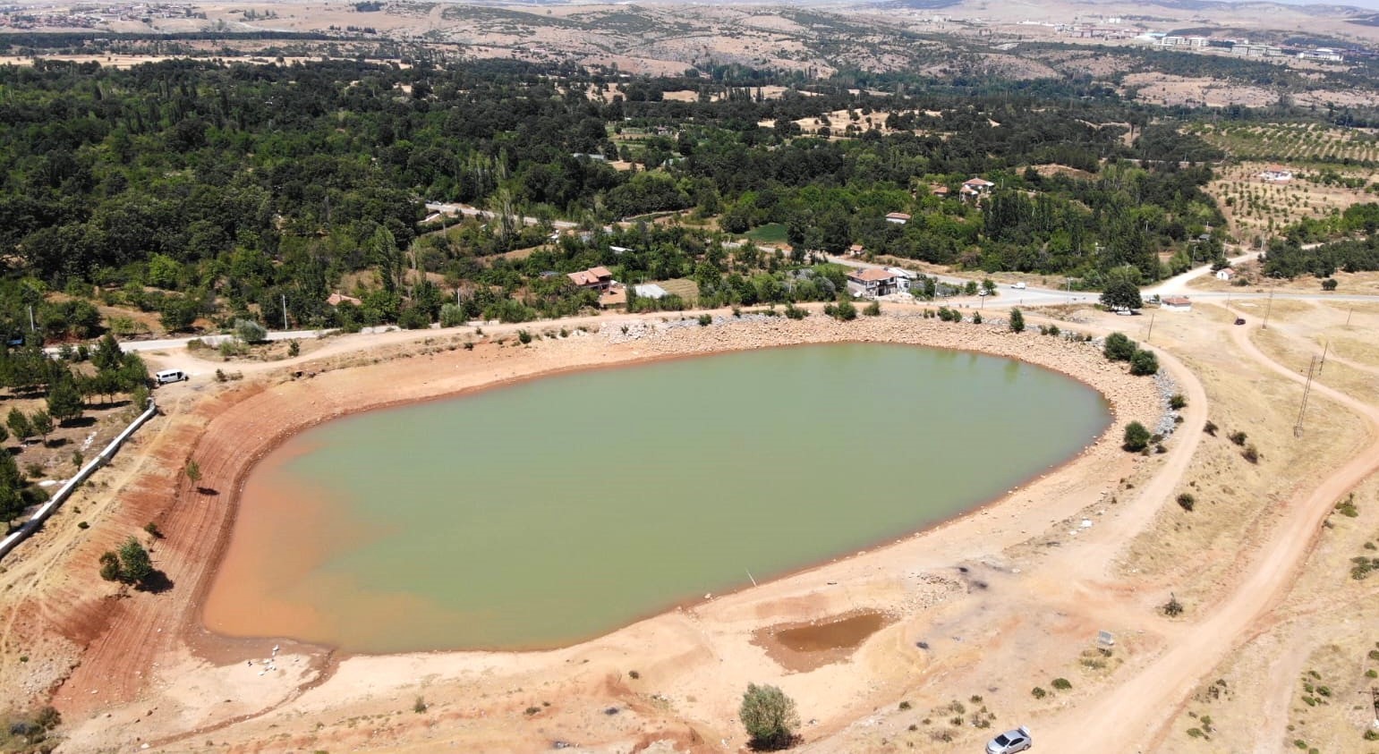 Kütahya Demirciören Göleti’nde doluluk oranı yüzde 30’a kadar düştü