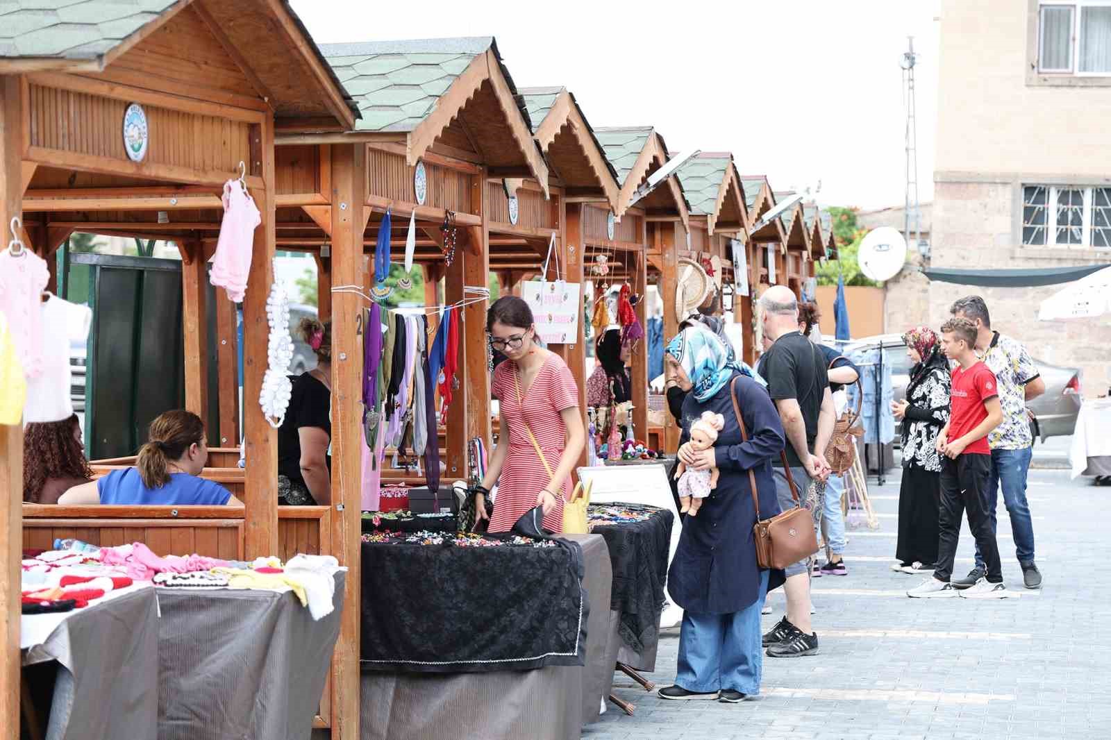 Kadınlar Talas’ta maharetlerini sergiledi