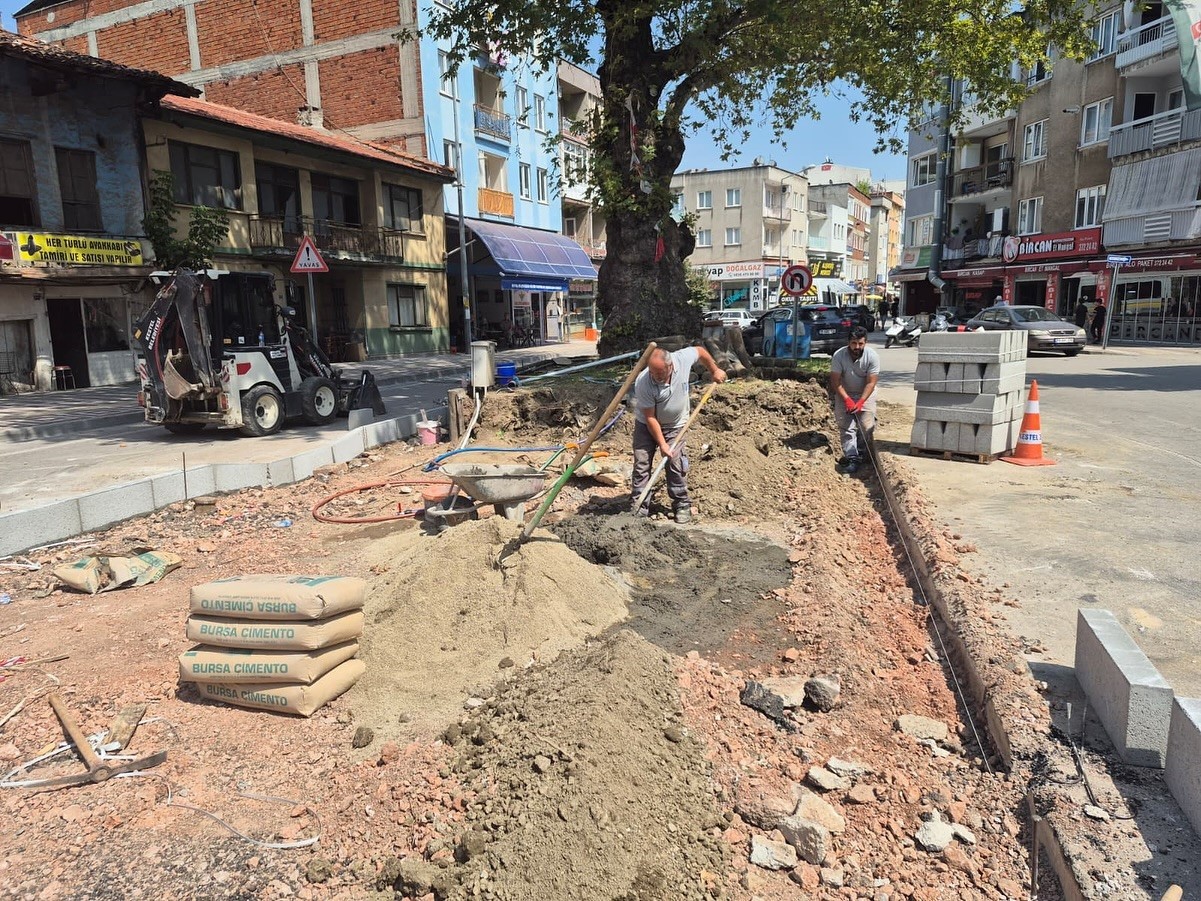 Kestel&rsquo;de yollar yenileniyor
