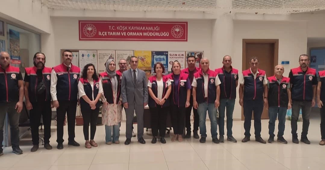 Aydın Tarım ve Orman İl Müdürü Temiz, Köşk’te personelle buluştu