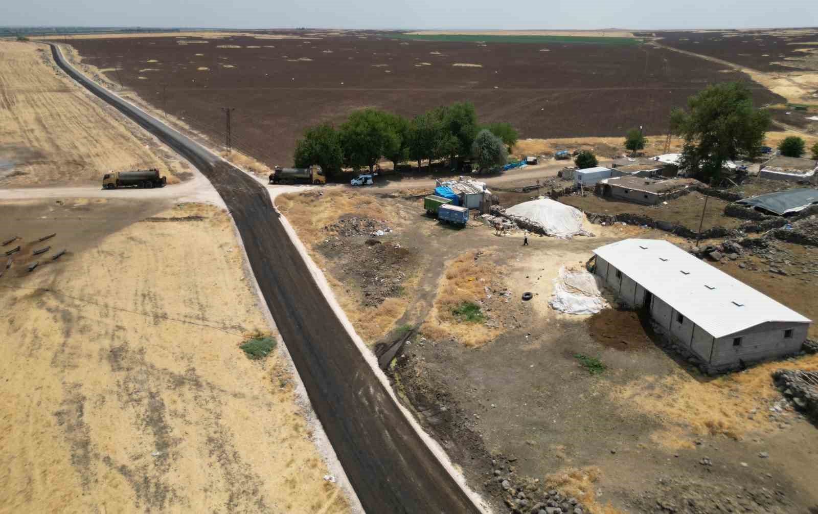 Siverek kırsalındaki yollar büyükşehirle güçleniyor