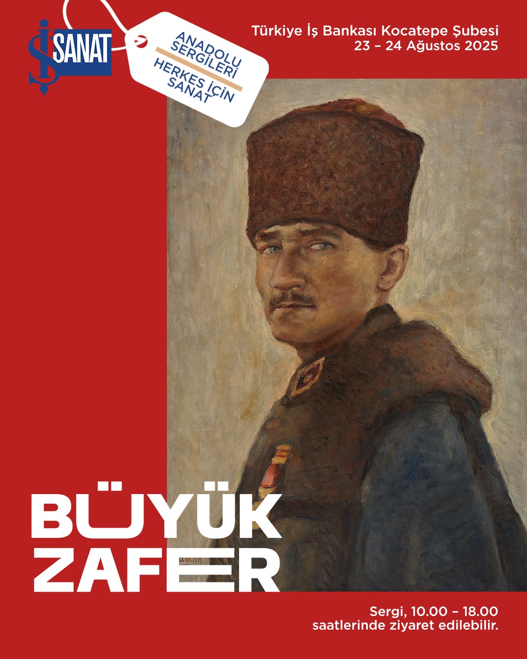 İş Sanat Anadolu Sergileri Kocatepe&rsquo;de
