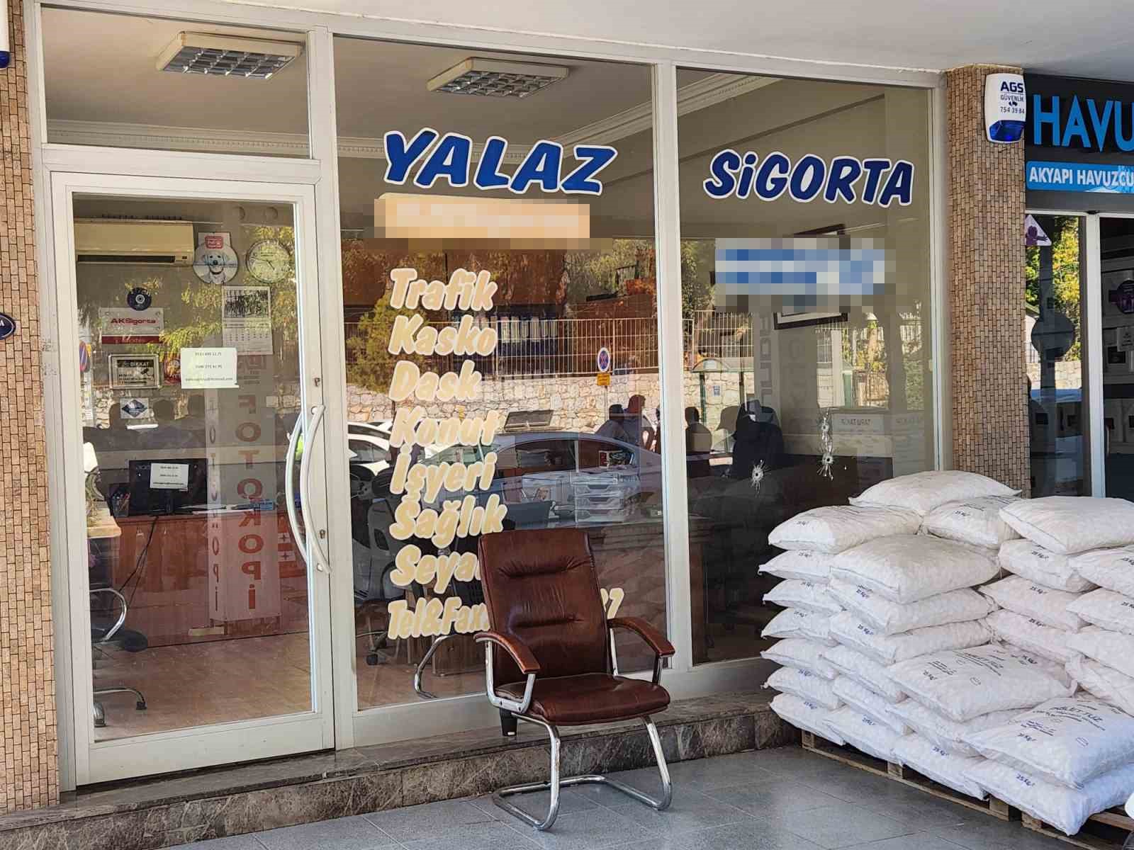 CHP Urla İlçe Başkan adayının iş yerine silahlı saldırı:
