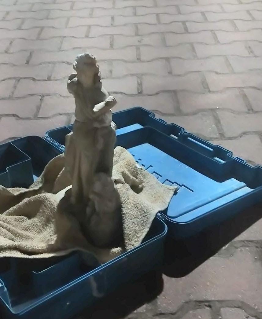 Roma ve Bizans d&ouml;nemine ait heykeller ele ge&ccedil;irildi
