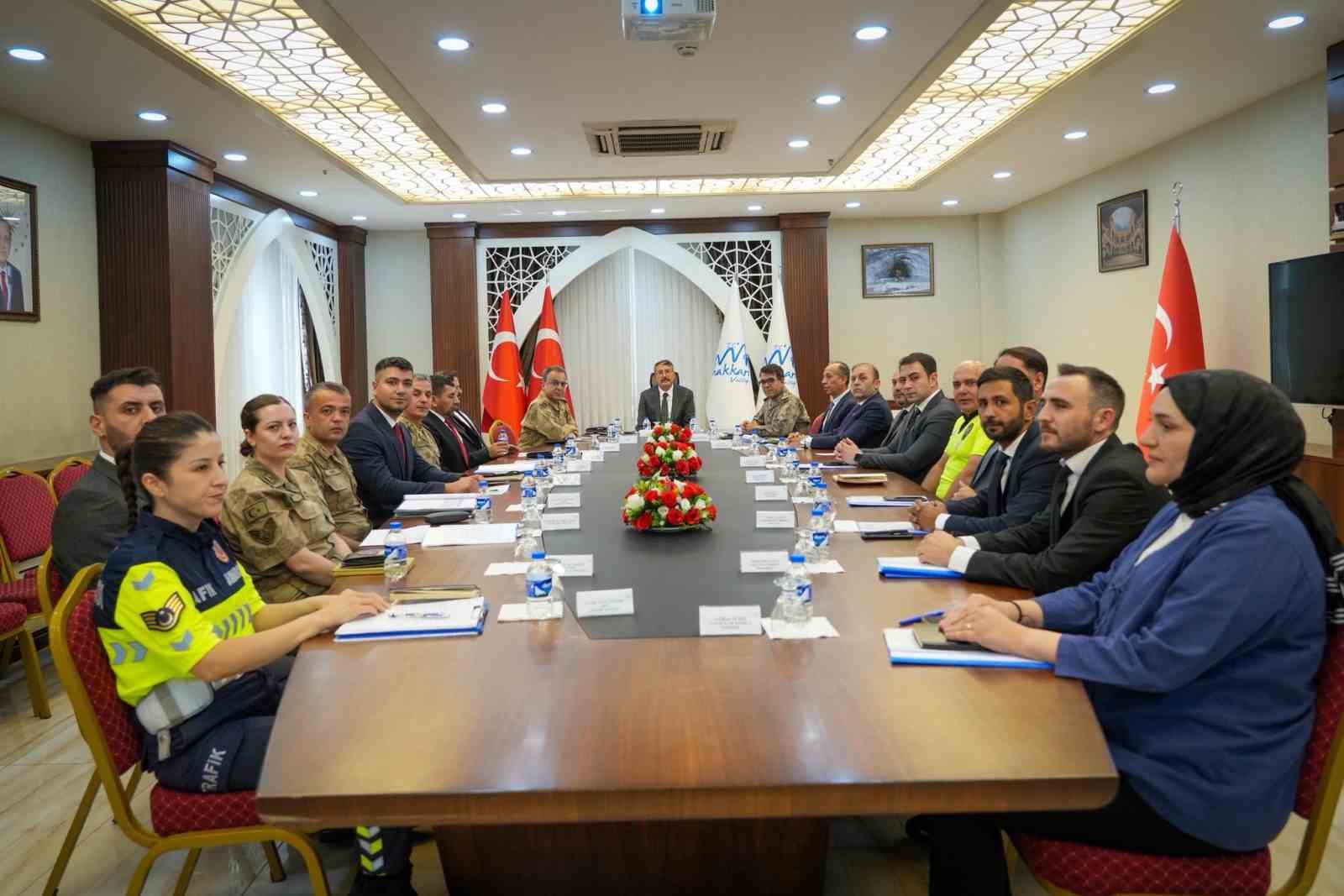 Hakkari’de suç oranları azaldı