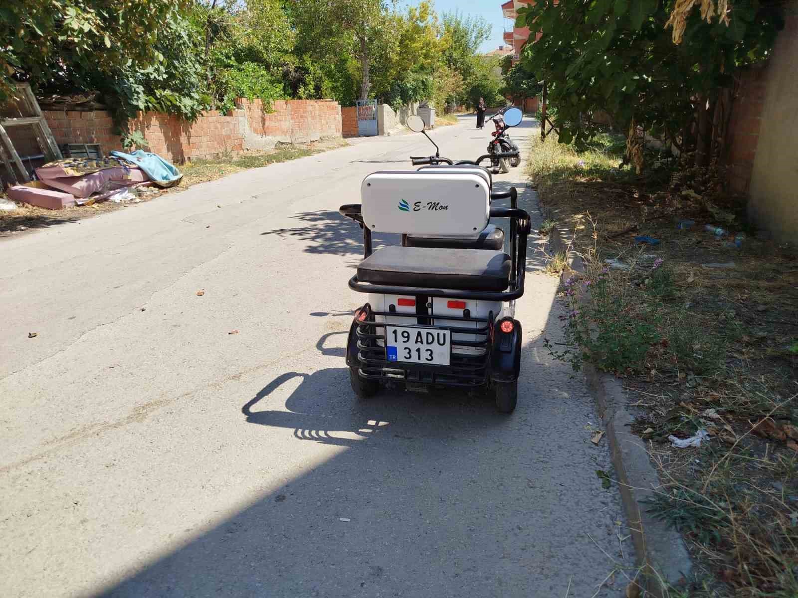 Çorum’da elektrikli motosiklet kazası: 1 yaralı