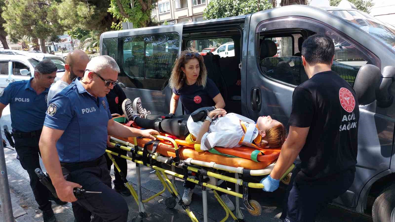 Samsun’da dolmuş kamyona çarptı: 4 yaralı