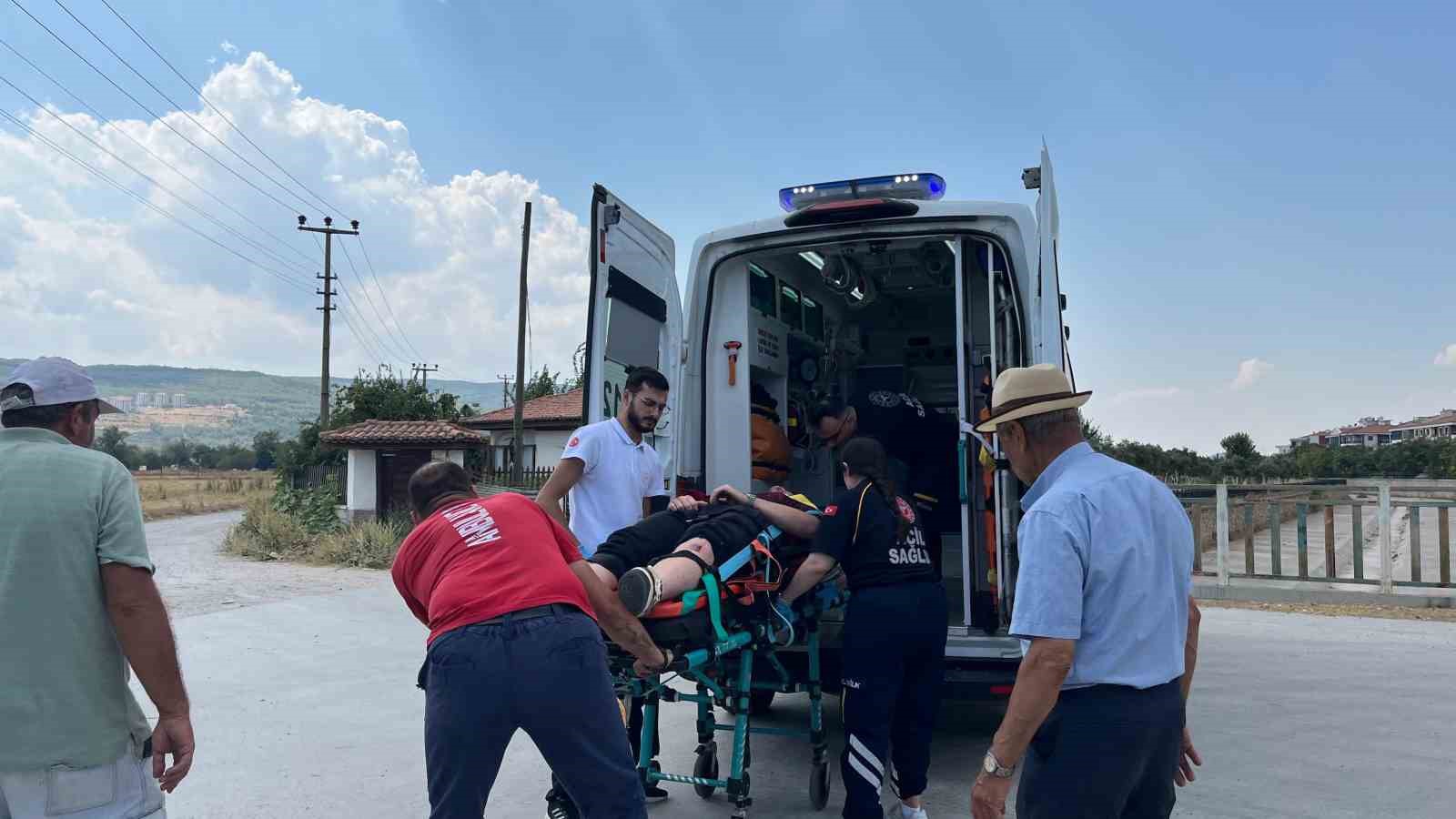 Menteşe’de motosiklet kazası: 1 yaralı