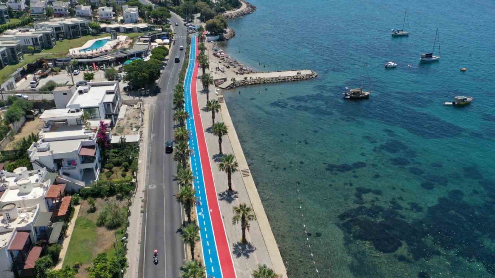 Turgutreis’e 3 kilometrelik spor hattı