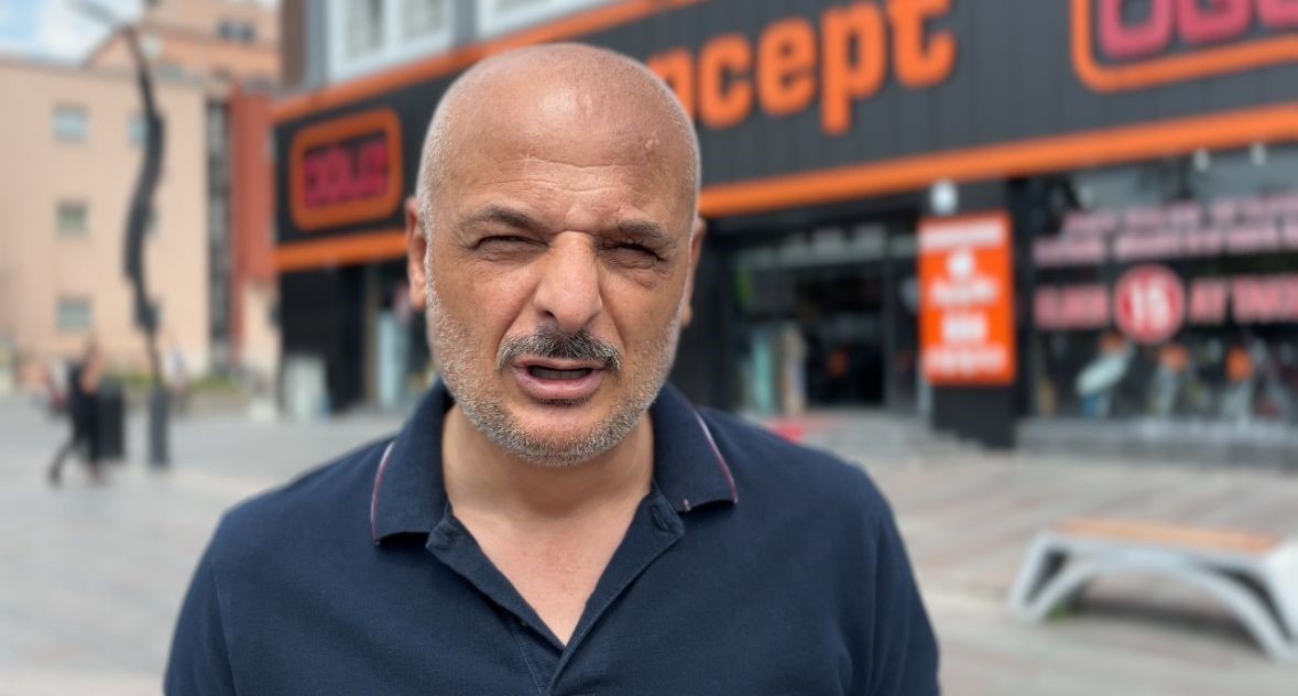 Bolu’da bir vatandaş peşin telefon satmayan işletmeye tepki gösterdi