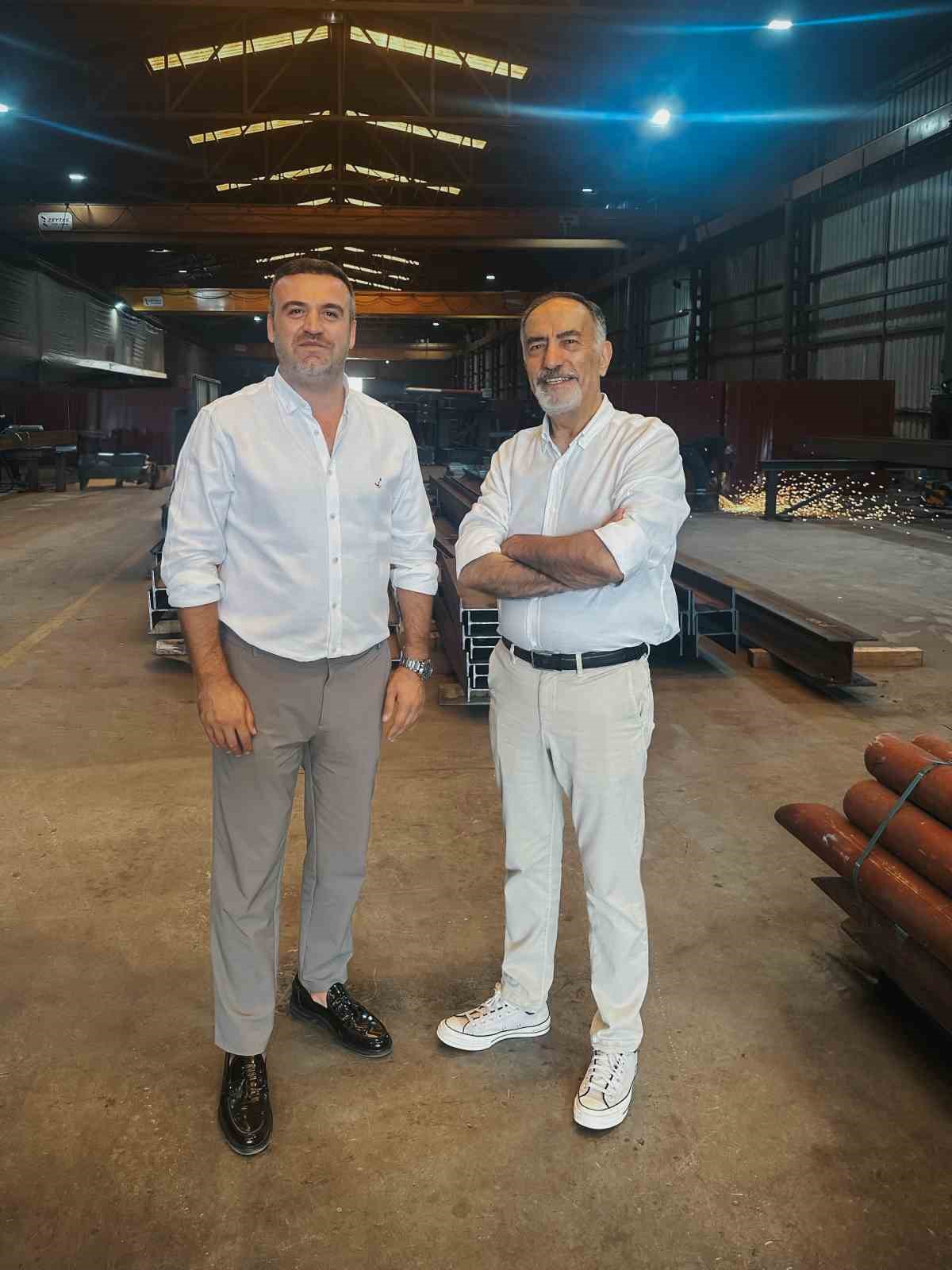 Denizli&rsquo;nin ilk &ccedil;elik apartmanı i&ccedil;in d&uuml;ğmeye basıldı
