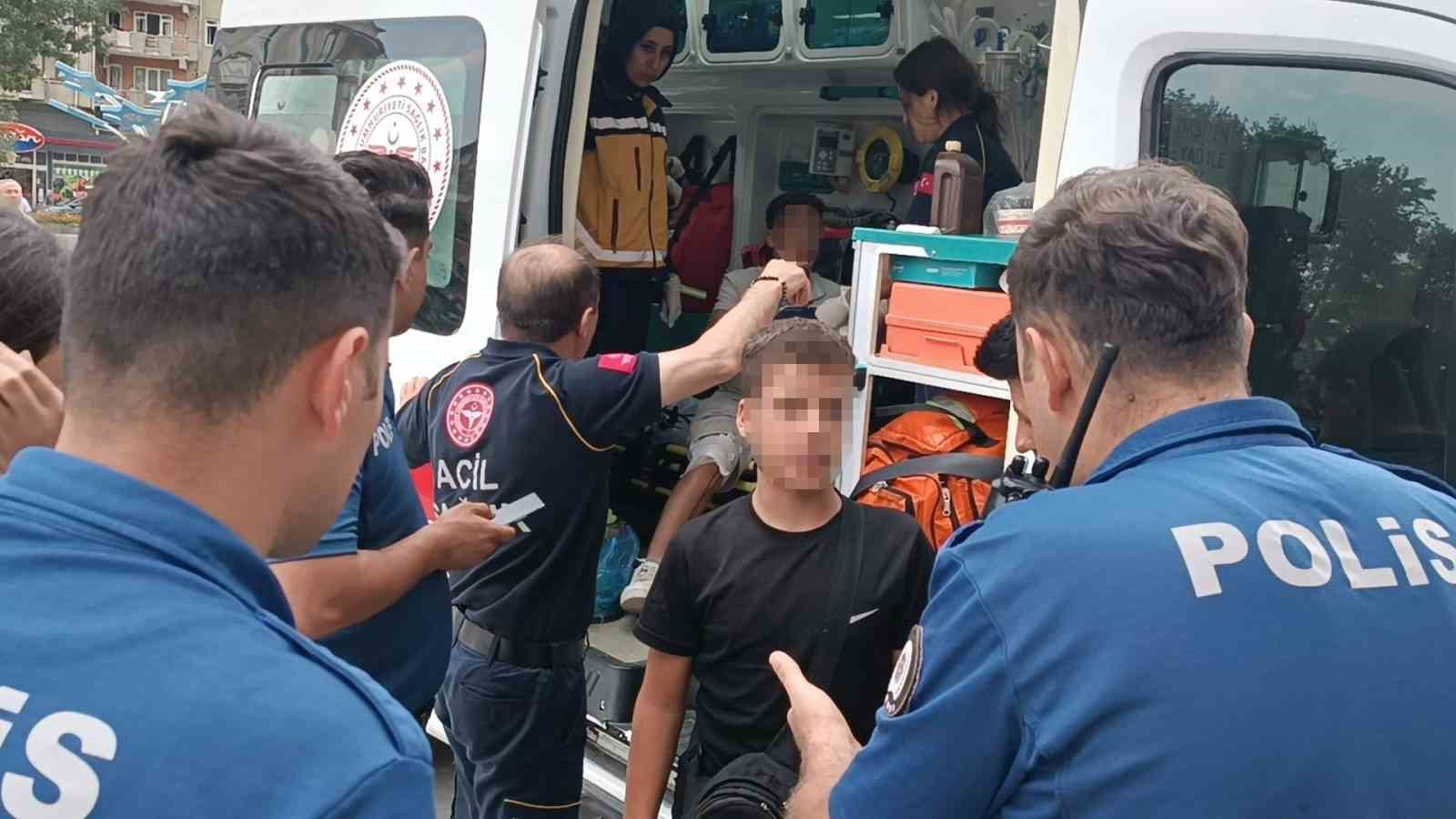 Kütahya’da bıçaklı kavga: 2 çocuk yaralandı