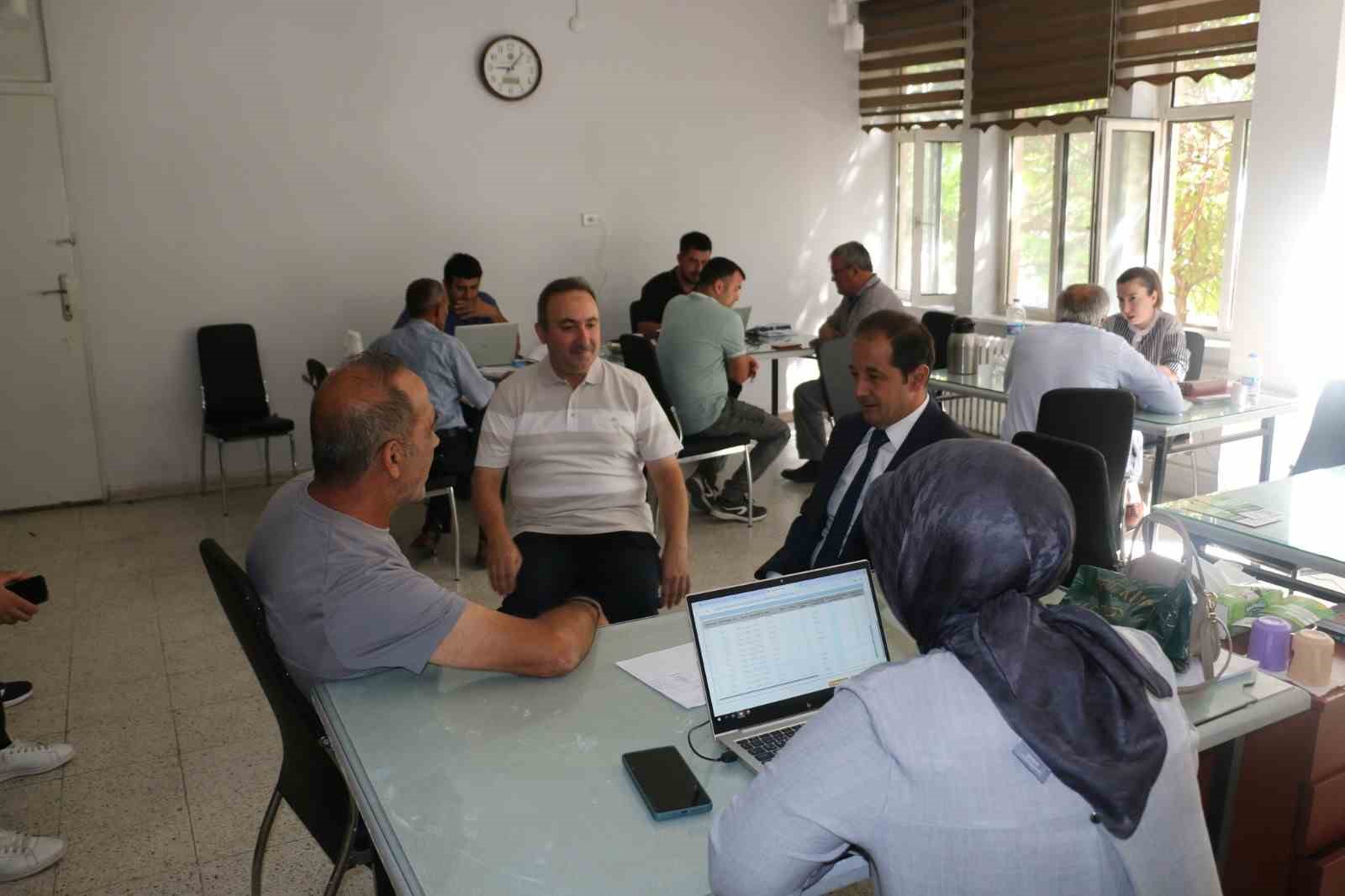 Erzincan’da Genel Tarım Sayımı devam ediyor