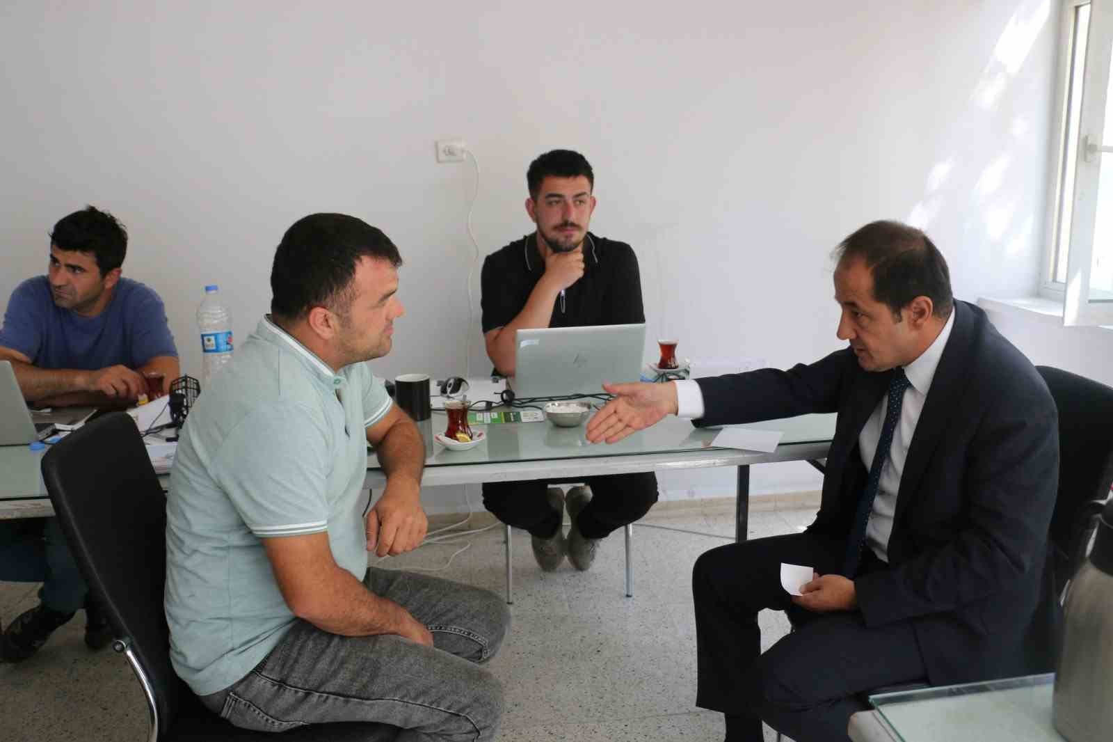 Erzincan’da Genel Tarım Sayımı devam ediyor