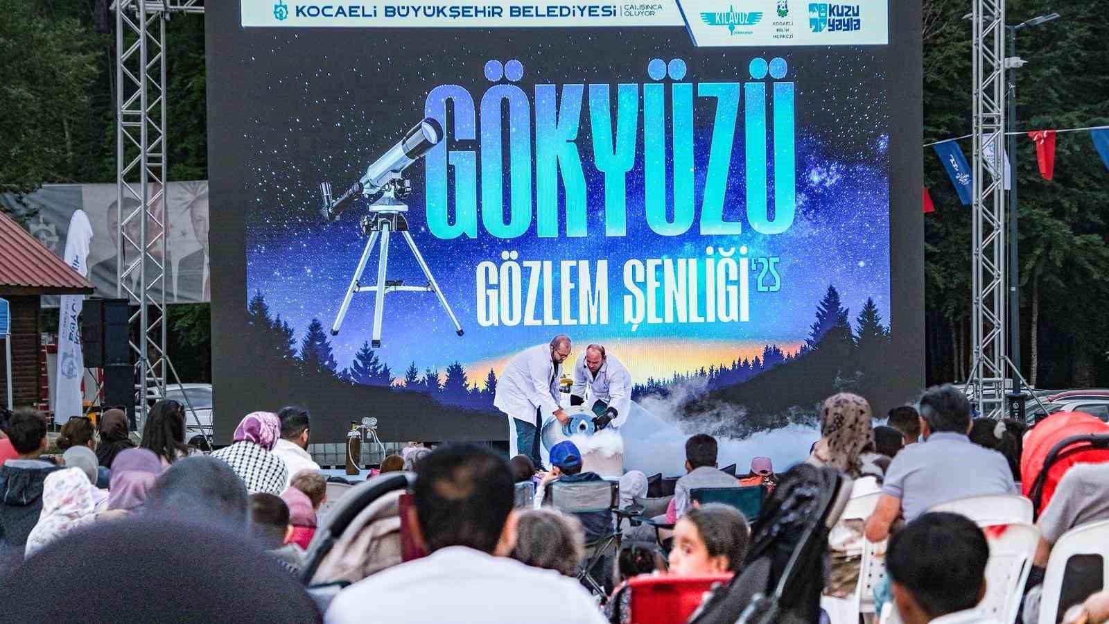 12 bin gökyüzü tutkunu uzayı keşfetti