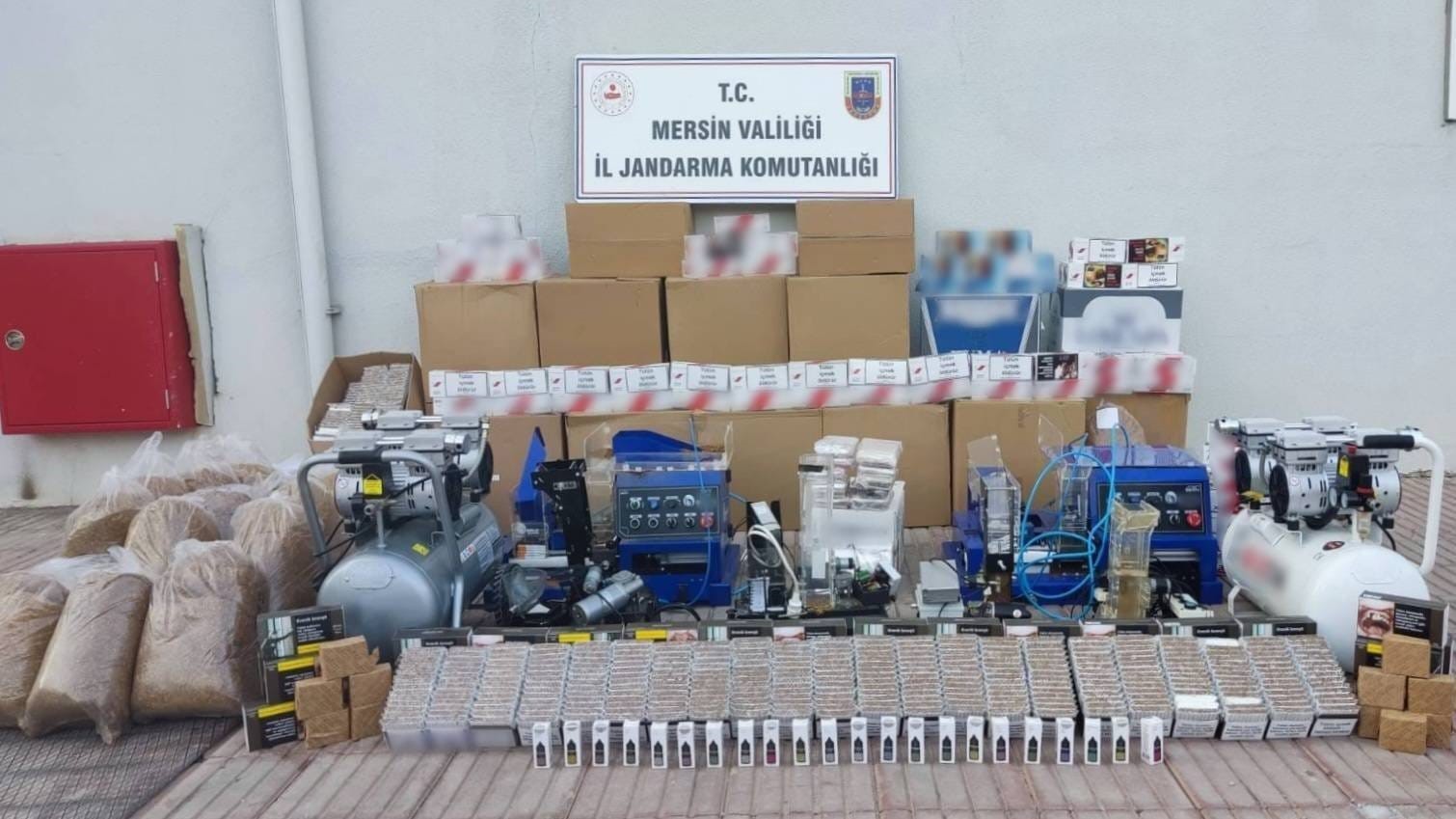 Mersin’de kaçakçılık operasyonu: 6 gözaltı