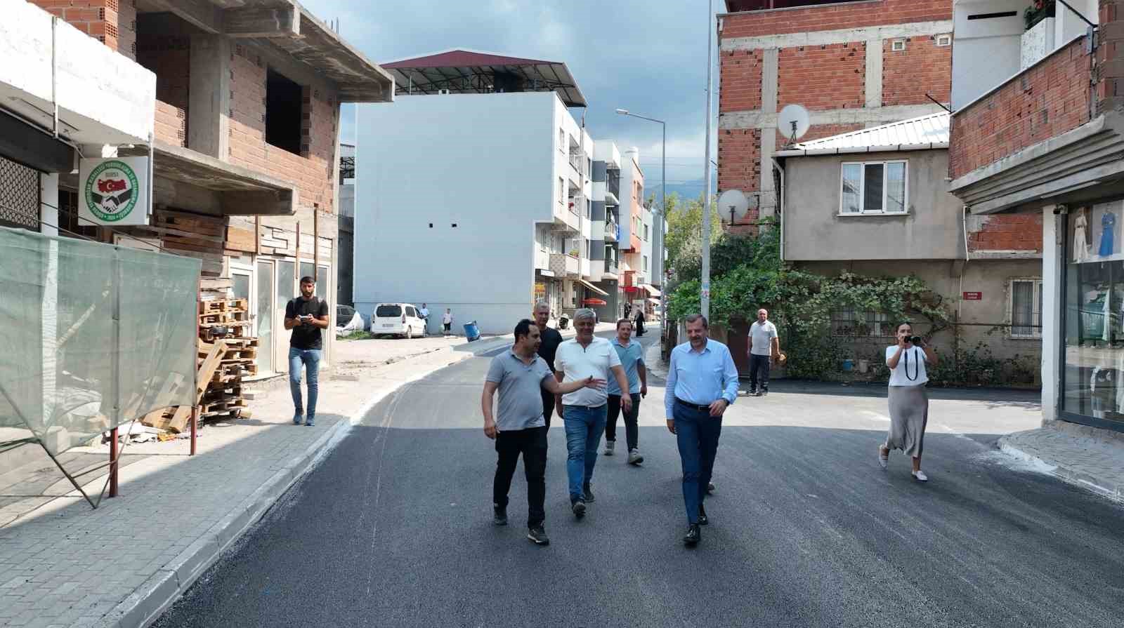 Gürsu Yenidoğan’a 7,5 milyon liralık asfalt yatırımı