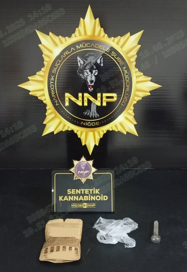 Niğde’de narkotik operasyonunda 2 kişi tutuklandı